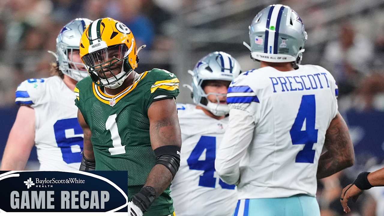 green bay packers vs dallas cowboys match player stats